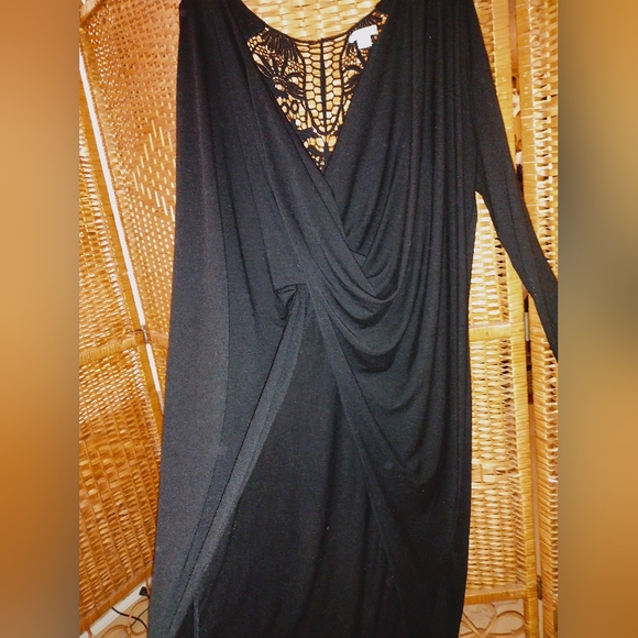 Xhilaration black high low black dress - Picture 3 of 7